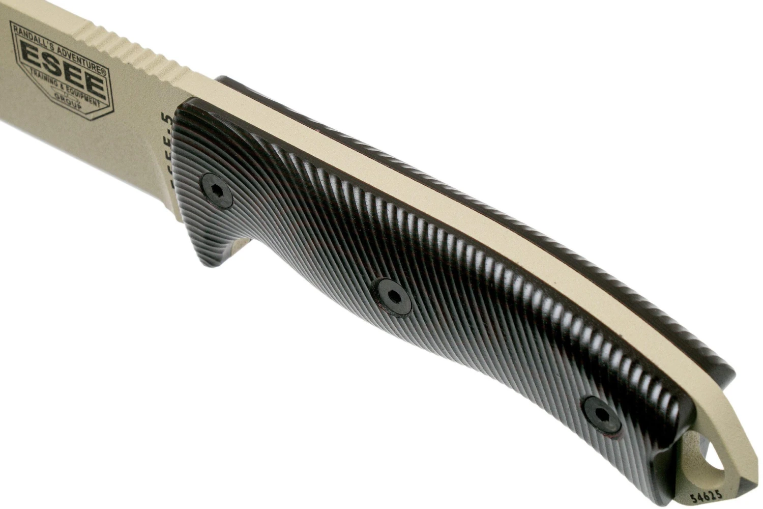 ESEE Model 5 Desert Tan Blade 3D Blood-Black G10 Couteau De Survie 5PDT-004 étui Kydex + Clip Plat 7 ESEE Model 5 Desert Tan Blade 3D Blood-Black G10 Couteau De Survie 5PDT-004 étui Kydex + Clip Plat – Image 5