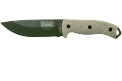 ESEE Model 5 OD Green Blade 3D Green Canvas Micarta Couteau De Survie 5POD-017 étui Kydex + Clip Plat