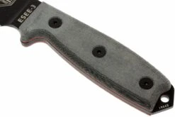 ESEE Model 3 Black Blade, Grey Handle 3P-MB-B Avec étui + Clip Et MOLLE-back 12 ESEE Model 3 Black Blade, Grey Handle 3P-MB-B Avec étui + Clip Et MOLLE-back -Couteausuisse Magasin EE ESEE 3P MB B 03 esee knives model 3 ee esee 3p mb b d3
