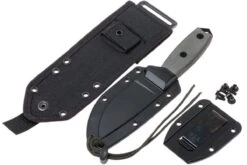 ESEE Model 3 Black Blade, Grey Handle 3P-MB-B Avec étui + Clip Et MOLLE-back 17 ESEE Model 3 Black Blade, Grey Handle 3P-MB-B Avec étui + Clip Et MOLLE-back -Couteausuisse Magasin EE ESEE 3P MB B 08 esee knives model 3 ee esee 3p mb b 08