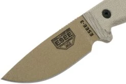 ESEE Model 3 Dark Earth Blade, Grey Handle 3P-MB-DE Avec étui + Clip Et MOLLE-back 12 ESEE Model 3 Dark Earth Blade, Grey Handle 3P-MB-DE Avec étui + Clip Et MOLLE-back -Couteausuisse Magasin EE ESEE 3P MB DE 03 esee knives