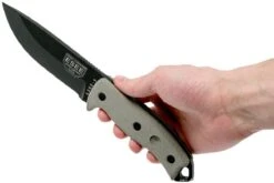 ESEE Model 5 Black Blade, Desert Tan Handle 5P-BK Avec étui Kydex + Clip Ceinture 15 ESEE Model 5 Black Blade, Desert Tan Handle 5P-BK Avec étui Kydex + Clip Ceinture -Couteausuisse Magasin EE ESEE 5P BK 06 esee v2018 ee esee 5p bk 06