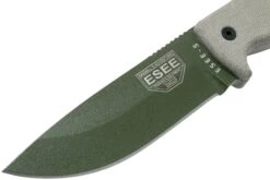 ESEE Model 5 OD Blade, Desert Tan Handle 5P-KO-OD Couteau De Survie Sans étui -Couteausuisse Magasin EE ESEE 5P KO OD 03 esee knives v201901