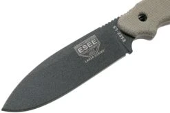 ESEE Laser Strike Tactical Gunsmoke LS-PTG Couteau De Survie Avec étui Kydex + Clip Ceinture 12 ESEE Laser Strike Tactical Gunsmoke LS-PTG Couteau De Survie Avec étui Kydex + Clip Ceinture -Couteausuisse Magasin EE ESEE LS PTG 03 esee knives