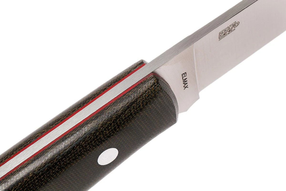 Brisa Trapper 115 Green Canvas Micarta Elmax Flat 2066 Couteau De Bushcraft 13 Brisa Trapper 115 Green Canvas Micarta Elmax Flat 2066 Couteau De Bushcraft – Image 11