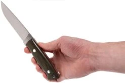 Brisa Trapper 115 Green Canvas Micarta Elmax Flat 2066 Couteau De Bushcraft 33 Brisa Trapper 115 Green Canvas Micarta Elmax Flat 2066 Couteau De Bushcraft -Couteausuisse Magasin ENZ 2066 07 enzo trapper enz 2066 07