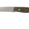 Brisa Trapper 95 - Elmax Scandi - Green Canvas Micarta - 2091 -Couteausuisse Magasin ENZ 2091 01 enzo enz 2091 01