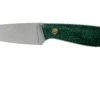 Brisa Bobtail 80 Green Micarta Handle, 12C27, Multicarry Sheath 9957 -Couteausuisse Magasin ENZ 9957 01 enzo knives