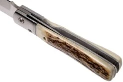 Fallkniven GPs Gentleman's Pocket Knife Stag, Bois De Cerf -Couteausuisse Magasin FKGPS 05 fallkniven fkgps 05