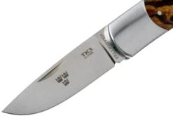 Fällkniven TK3 Tre Kronor Desert Ironwood TK3ic Couteau De Gentleman -Couteausuisse Magasin FKTK3IC 03 fallkniven