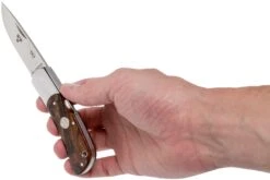 Fällkniven TK3 Tre Kronor Desert Ironwood TK3ic Couteau De Gentleman -Couteausuisse Magasin FKTK3IC 08 fallkniven