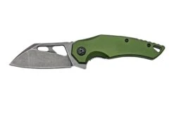 Fox Edge Atrax Black, Green Aluminium FE-026AOD Couteau De Poche