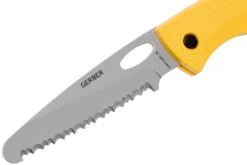 Gerber E-Z Out Rescue Yellow 6971 Serrated Couteau De Poche -Couteausuisse Magasin GE06971 03 gerber