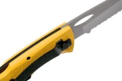Gerber E-Z Out Rescue Yellow 6971 Serrated Couteau De Poche -Couteausuisse Magasin GE06971 06 gerber