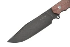 GiantMouse GMF4 Red Canvas Micarta, Couteau Fixe, Ansø Et Voxnaes Design -Couteausuisse Magasin GMGMF4 RED 03 giantmouse