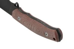 GiantMouse GMF4 Red Canvas Micarta, Couteau Fixe, Ansø Et Voxnaes Design -Couteausuisse Magasin GMGMF4 RED 04 giantmouse