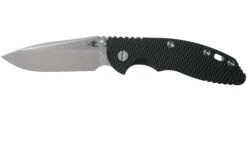 Rick Hinderer XM18 3,5” Non-Flipper Spearpoint, Black G10, 20CV, Couteau De Poche