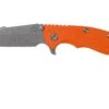 Rick Hinderer XM-18 3.5" Skinny Harpoon Spanto Working Finish, Orange G10 Couteau De Poche