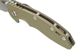 Rick Hinderer XM-18 3.5" Spanto S45VN Stonewash, Battle Bronze, OD Green G10, CPM S45VN Couteau De Poche -Couteausuisse Magasin HRK XM1835S45 BBOD 08 rickhinderer