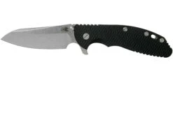 Rick Hinderer XM-24 4" Gen6 Sheepfoot 20CV, Black G10 Couteau De Poche