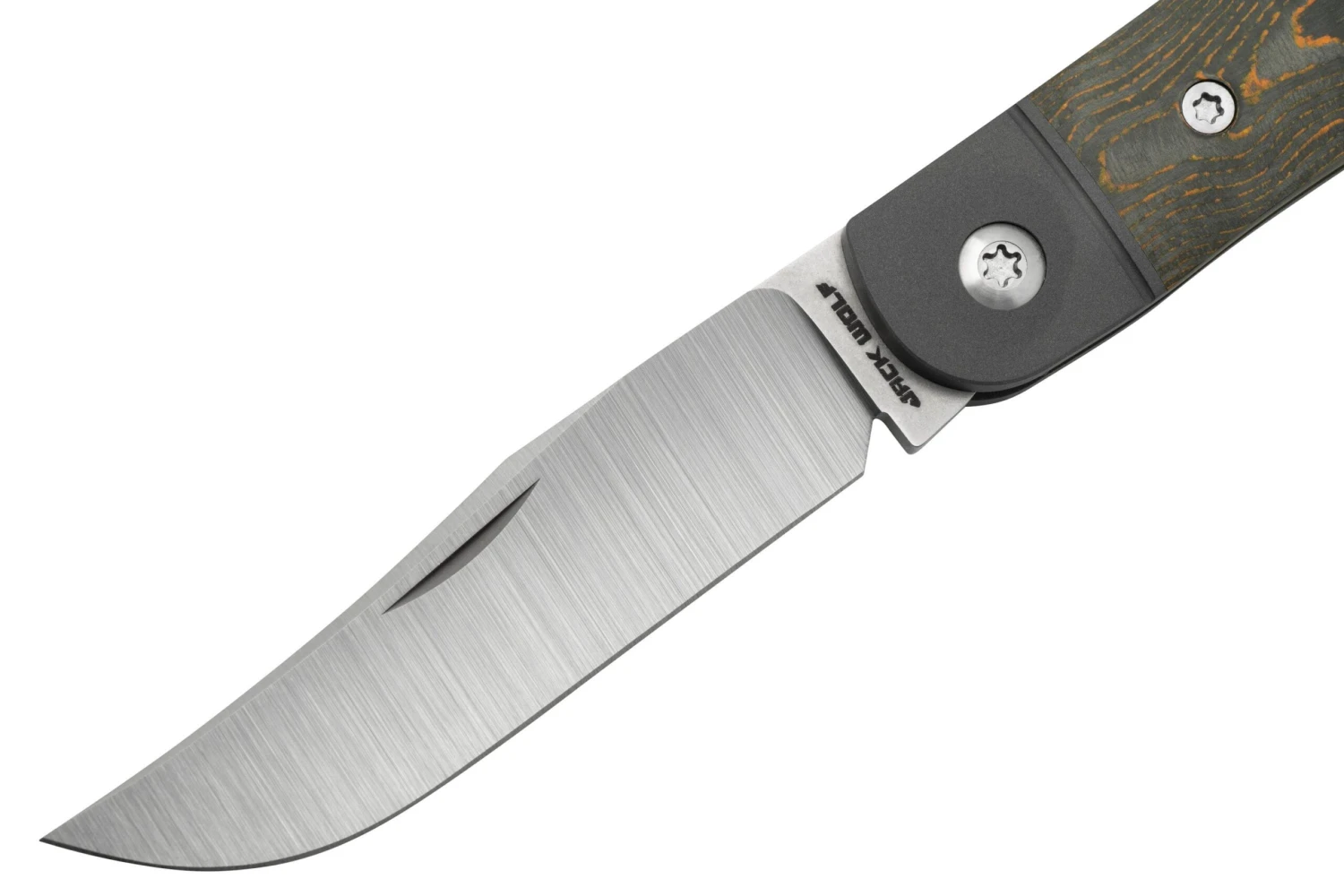 Jack Wolf Javelina Jack, JAVEL-01-CCBO, CamoCarbon Blaze Orange, Couteau De Poche Slipjoint 5 Jack Wolf Javelina Jack, JAVEL-01-CCBO, CamoCarbon Blaze Orange, Couteau De Poche Slipjoint – Image 3