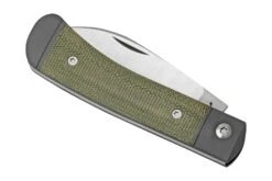 Jack Wolf Venom Jack VEN-01-GRN Canvas Micarta Green, Couteau De Poche Slipjoint -Couteausuisse Magasin JW VEN 01 GRN 06 jackwolf