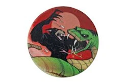 Jack Wolf Venom Jack VEN-01-GRN Canvas Micarta Green, Couteau De Poche Slipjoint -Couteausuisse Magasin JW VEN 01 GRN 07 jackwolf