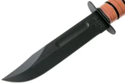 KA-BAR U.S. Navy Knife 1225 Couteau à Lame Fixe, étui En Cuir 12 KA-BAR U.S. Navy Knife 1225 Couteau à Lame Fixe, étui En Cuir -Couteausuisse Magasin KA1225 03 ka bar