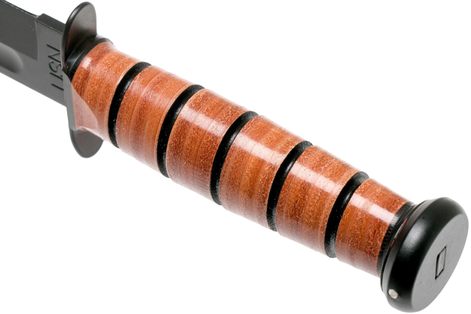 KA-BAR U.S. Navy Knife 1225 Couteau à Lame Fixe, étui En Cuir 6 KA-BAR U.S. Navy Knife 1225 Couteau à Lame Fixe, étui En Cuir – Image 4