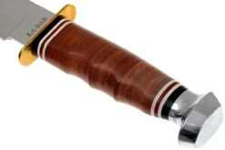 KA-BAR Bowie 1236 Poignée En Cuir, étui En Cuir -Couteausuisse Magasin KA1236 03 ka bar ka1236 03