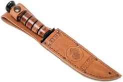 KA-BAR Short USMC Knife 1250, Leather Sheath 16 KA-BAR Short USMC Knife 1250, Leather Sheath -Couteausuisse Magasin KA1250 07 ka bar