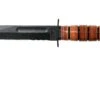 KA-BAR Short USMC 1252 Couteau à Lame Fixe Partiellement Dentelé, étui En Cuir 2 KA-BAR Short USMC 1252 Couteau à Lame Fixe Partiellement Dentelé, étui En Cuir -Couteausuisse Magasin KA1252 01 ka bar