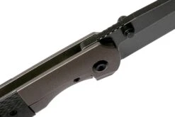 Kansept Warrior K1005T9 Black, Bronze Titanium, Carbonfiber Couteau De Poche, Kim Ning Design -Couteausuisse Magasin KSK1005T9 06 kansept knives