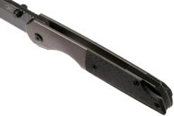 Kansept Warrior K1005T9 Black, Bronze Titanium, Carbonfiber Couteau De Poche, Kim Ning Design -Couteausuisse Magasin KSK1005T9 07 kansept knives