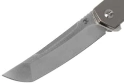 Kansept Hazakura K1019A2 Satin Tanto, Titanium Timascus Couteau De Poche, Max Tkachuk Design 12 Kansept Hazakura K1019A2 Satin Tanto, Titanium Timascus Couteau De Poche, Max Tkachuk Design -Couteausuisse Magasin KSK1019A2 03 kansept