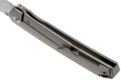 Kansept Hazakura K1019A2 Satin Tanto, Titanium Timascus Couteau De Poche, Max Tkachuk Design 14 Kansept Hazakura K1019A2 Satin Tanto, Titanium Timascus Couteau De Poche, Max Tkachuk Design -Couteausuisse Magasin KSK1019A2 05 kansept