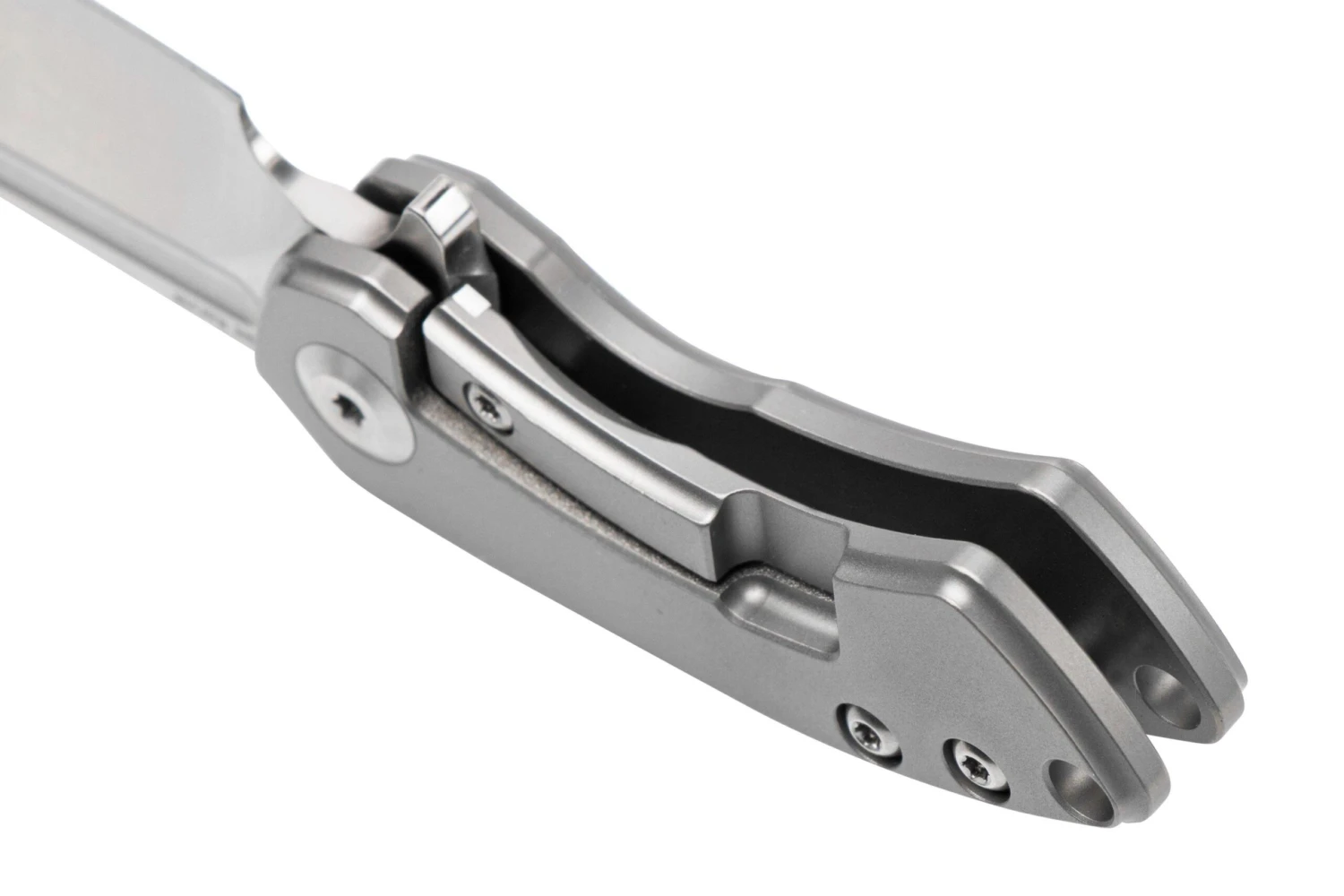 Kansept Mini Korvid K3030A2 Satin CPM-S35VN, Titanium Couteau De Poche, Justin Koch Design 8 Kansept Mini Korvid K3030A2 Satin CPM-S35VN, Titanium Couteau De Poche, Justin Koch Design – Image 6