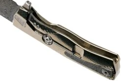 LionSteel ROK Damascus Gold Titanium ROK DD GL Couteau De Poche -Couteausuisse Magasin LI ROK DD GL 06 lionsteel rok