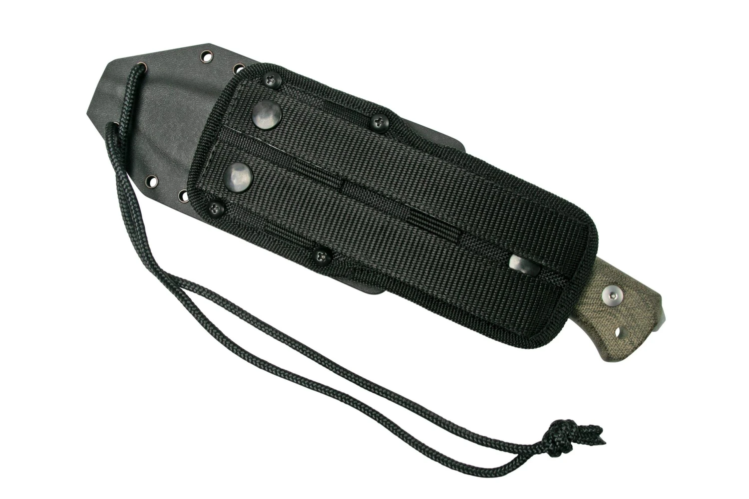 Lionsteel T6 Satin, Green Canvas Micarta T6-CVG Couteau Fixe 9 Lionsteel T6 Satin, Green Canvas Micarta T6-CVG Couteau Fixe – Image 7