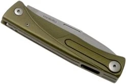 LionSteel Thrill Green Aluminum Couteau De Poche Intégral, Slipjoint -Couteausuisse Magasin LI TL A GS 04 lionsteel