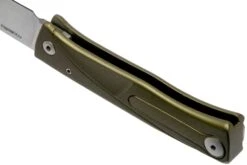 LionSteel Thrill Green Aluminum Couteau De Poche Intégral, Slipjoint -Couteausuisse Magasin LI TL A GS 06 lionsteel