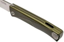 LionSteel Thrill Green Aluminum Couteau De Poche Intégral, Slipjoint -Couteausuisse Magasin LI TL A GS 08 lionsteel