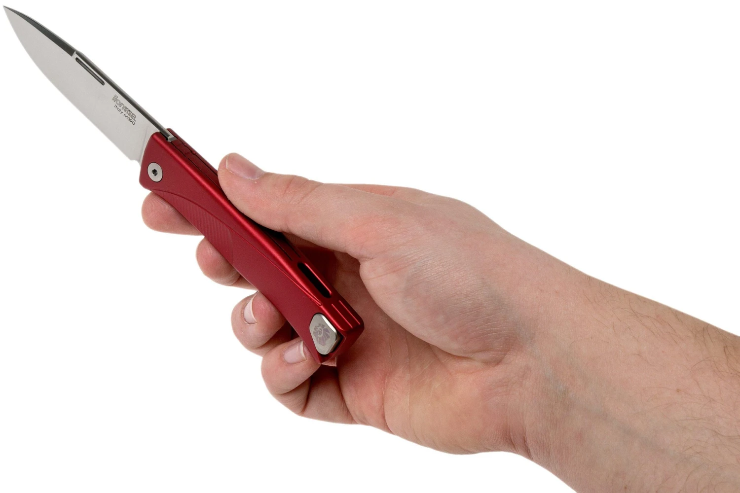 LionSteel Thrill Red Aluminum Couteau De Poche Intégral, Slipjoint 11 LionSteel Thrill Red Aluminum Couteau De Poche Intégral, Slipjoint – Image 9