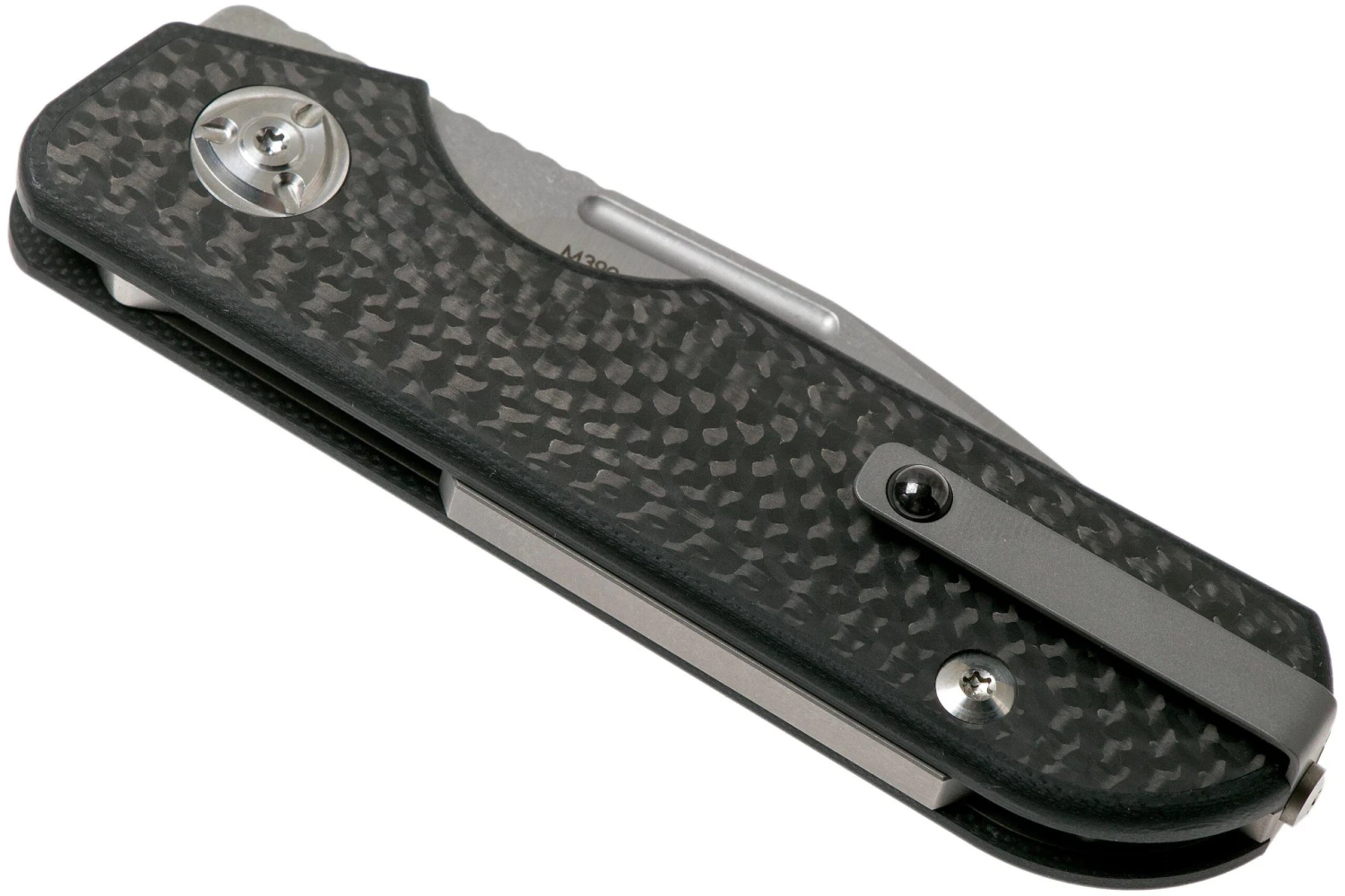 Liong Mah Traveller Spearpoint Carbonfiber Couteau De Poche 6 Liong Mah Traveller Spearpoint Carbonfiber Couteau De Poche – Image 4