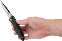 Mcusta MC-17V Classic Wave, Black Pakkawood Couteau De Poche -Couteausuisse Magasin MC 0017V 08 mcusta