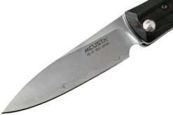 Mcusta MC-191C Friction Folder Black-Red Wood -Couteausuisse Magasin MC 0191C 03 mcusta