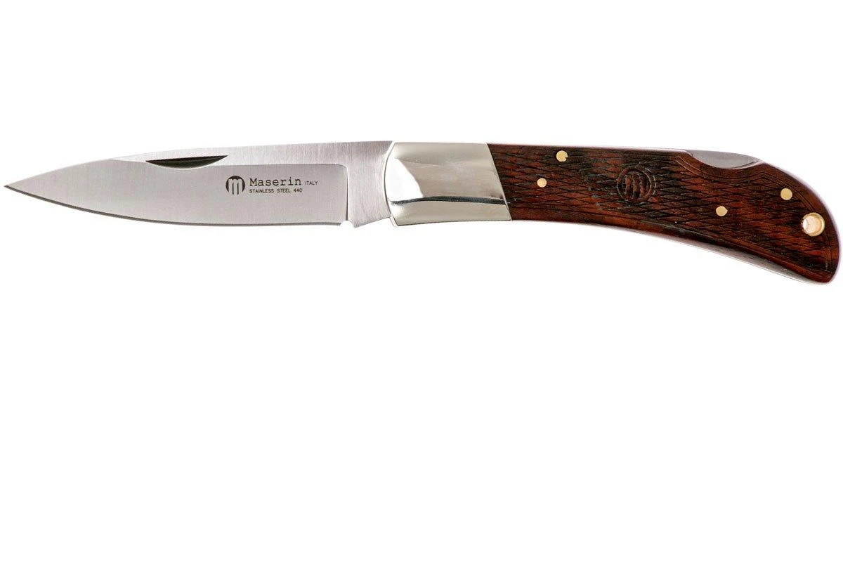 Maserin Caccia - Hunter, Walnut 126/1LGP Couteau De Chasse 3 Maserin Caccia - Hunter, Walnut 126/1LGP Couteau De Chasse