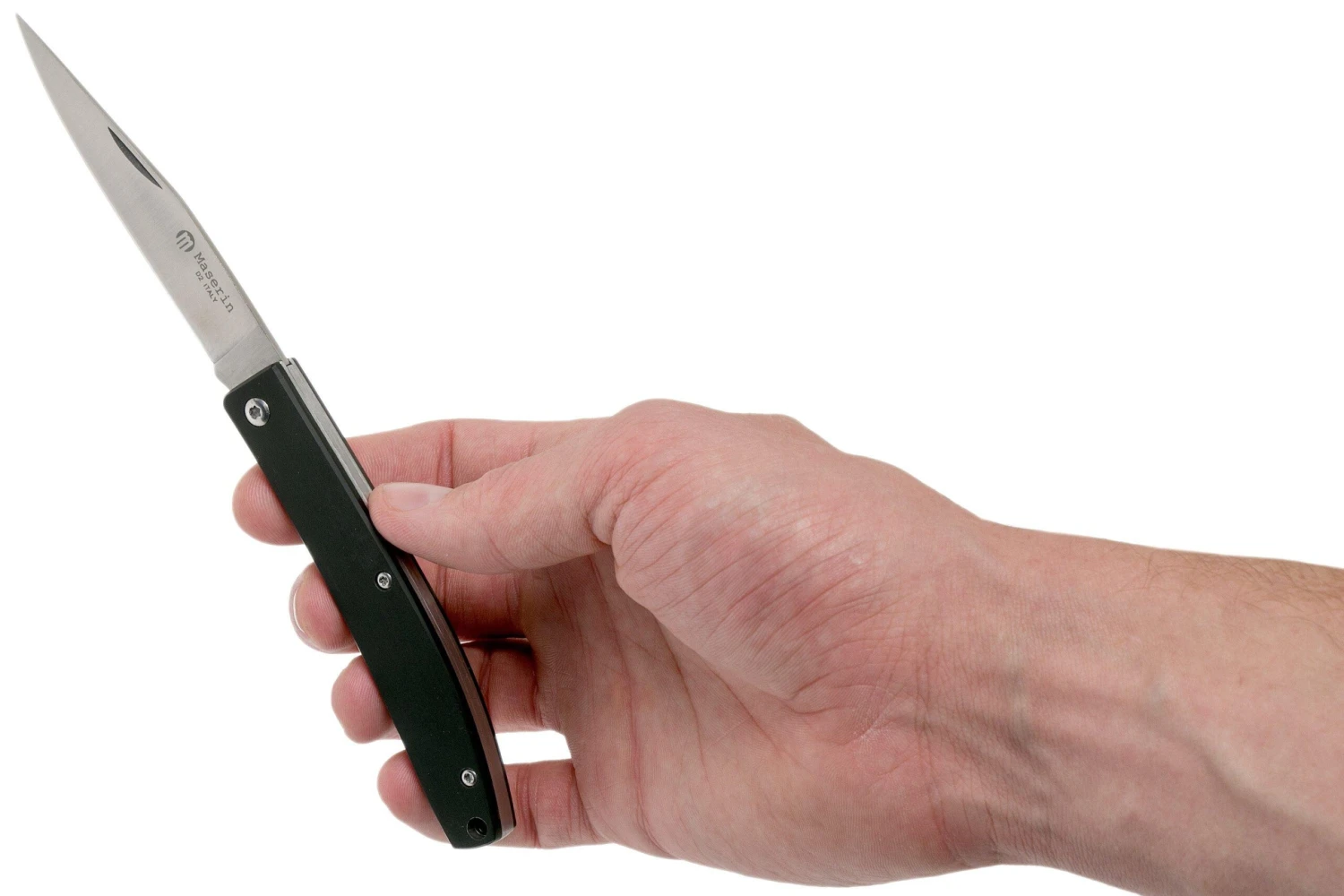 Maserin EDC Black 164-MN Couteau De Poche Slipjoint 10 Maserin EDC Black 164-MN Couteau De Poche Slipjoint – Image 8