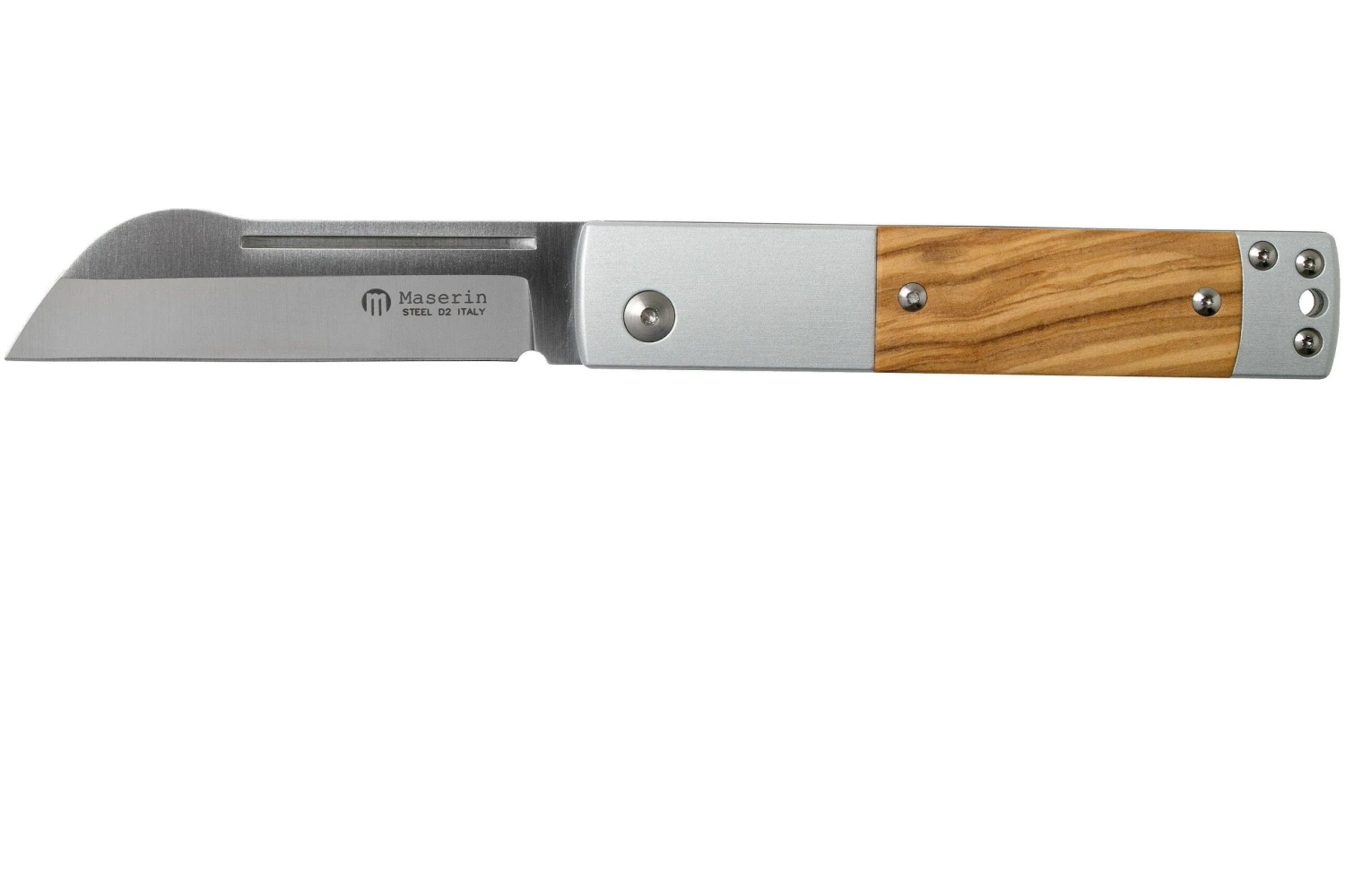 Maserin In-Estro Olive 165/OL Couteau De Poche Slipjoint 3 Maserin In-Estro Olive 165/OL Couteau De Poche Slipjoint