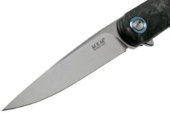 MKM Flame Drop FL01-FCT Marble Carbon Fiber Couteau De Poche, Michael Zieba Design -Couteausuisse Magasin MMK FL01 FCT 03 mkm knives